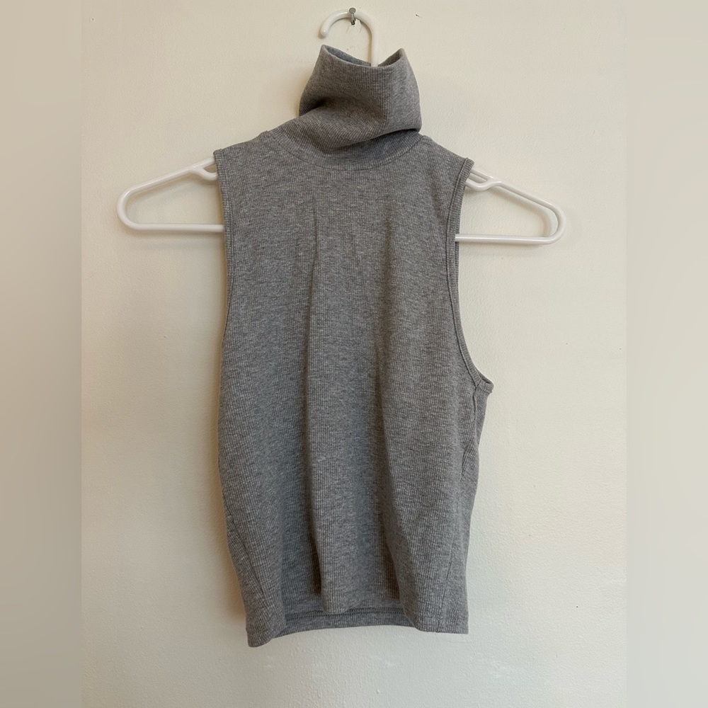 Zara, medium cropped turtle neck tank